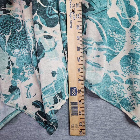 Amma Design Women's Colorful Abstract Mini Blue Dress Made in the USA Sz M - Picture 8 of 8